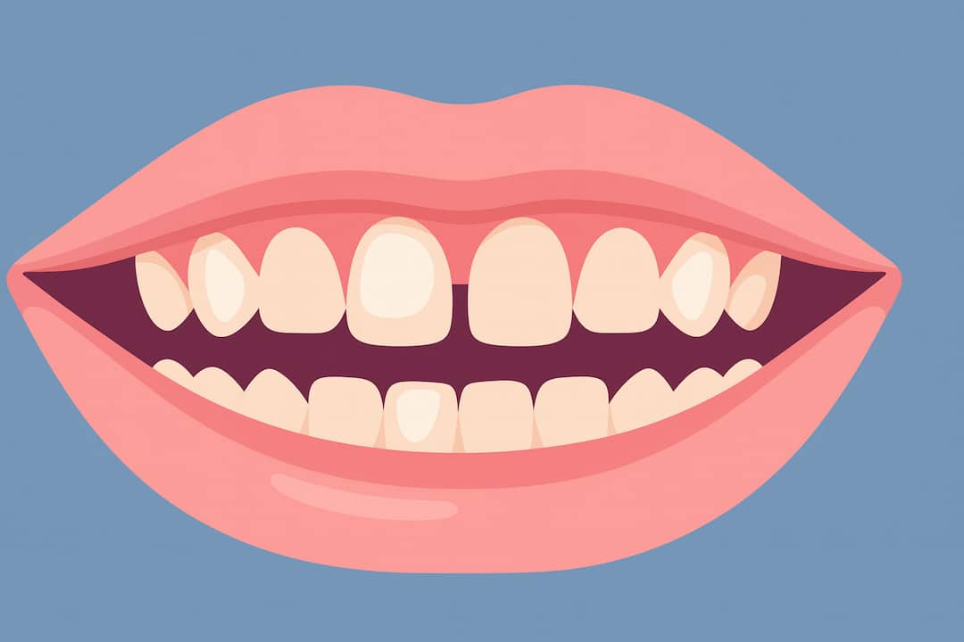 Diastema corregir los dientes separados